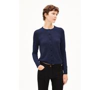 OPHALIAA MERINO STRICKJACKE | aus 100% Bio-Wolle - blau (S)