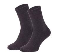 Opi and Max Bio-Baumwolle Frottee Socken - GOTS-zertifizierte Baumwollsocken Dunkelgrau 36-40