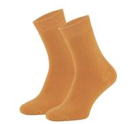 Opi and Max Bio-Baumwolle Frottee Socken - GOTS-zertifizierte Baumwollsocken Orange 41-46