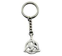 OPIGJUFD Schlüsselanhänger 2 Stück Mode Schlüsselanhänger 35 x 27 mm Talisman Silber Farbe Anhänger DIY Männer Auto(Silver Color)