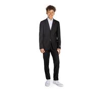 OppoSuits Daily Teens Formal Anzug - Casual Hochzeit und Prom Outfit - Slim Fit - einschließlich Blazer und Hosen - Schwarz