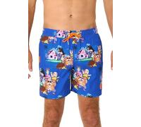 OppoSuits Herren Badeshorts - Offizielle Dragon Ball Z Badehose mit Taschen - Boardshorts für Strand, Cruise & Poolparty - Mehrfarbig