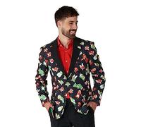 OppoSuits Herren-Blazer - Offizielle Super Mario Anzugjacke - schmale Passform