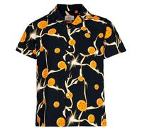 OppoSuits Herren Hawaii-Hemd - Kurzarm-Anime-Hemd - Strand Stil Button-Up Hemd - Dragon Ball Z