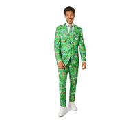 OppoSuits Herren Minecraft Anzug Offiziell lizenzierte Minecraft Verkleidung Grün