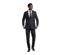 OppoSuits Herren-Weihnachtsanzug - Glitzerndes Weihnachts- und Silvester-Outfit - schmale Passform - Inklusive Blazer, Hose und Krawatte