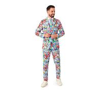 OppoSuits Herrenanzug - Lizenzierte Spongebob Nickelodeon-Kleidung - Mehrfarbig - Party-Outfit