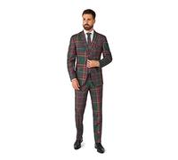OppoSuits Herrenanzug - Weihnachts-Tartan-Outfit - Rot, Grün - Karierte und Karierte Anzüge