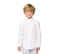 OppoSuits Jungen - Lässiges Hemd mit Knöpfen - Formal - Tailliertes Outfit - Weiß