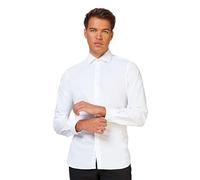 OppoSuits Täglich Tailliertes Hemd mit Knöpfen und langen Ärmeln für Männer