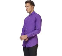OppoSuits Täglich Tailliertes Hemd mit Knöpfen und langen Ärmeln für Männer