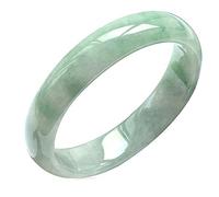 OPQ NatüRliche Jade Armband Schwimmende Blume Armreif Schmuck Frau,62-64mm