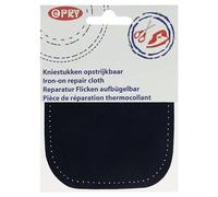 OPRY 102466-210 Knie-Flicken zum Aufbügeln, 210 Blau, Eine Grösse