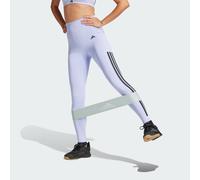 Optime 3-Streifen Full-Length Leggings Violet Tone S