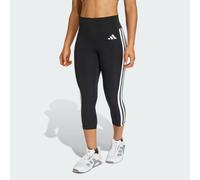 Optime Essentials Workout 3-Streifen 3/4 Leggings Black / White M