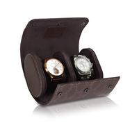 OPTIMUS Watch Roll for 2 Watches - Brown