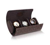 OPTIMUS Watch Roll for 3 Watches - Brown