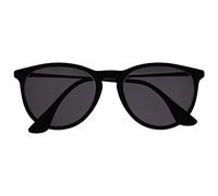 OPULIZE Jet Sonnen Leser Brille Stilvoller großer Designer-Rahmen Kratzfest Getönte Linse UV400-Schutz Schwarzgummierte Vorderseite Silber Bügeln Schwarz Spitzen Herren Damen S96-1+1.50