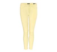 OPUS, 7/8 Elma, 7/8 Damen Jeans Hose Stretchdenim Pastellgelb D 34 W 27 L 28