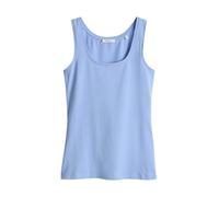 Opus - Ärmelloses Basic-Top - Imilia blau - Gr. - 36