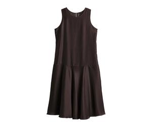 Opus - Ärmelloses Midi-Kleid - Welsa braun - Gr. - 34