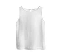 Opus - Ärmelloses Top - Ipoma slit weiß - Gr. - 42