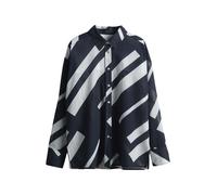 Opus Fashion Hemdbluse Damen Schwarz Größe 36