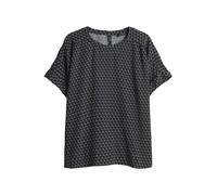 Opus - Blusenshirt - Femka london blau/braun - Gr. - S