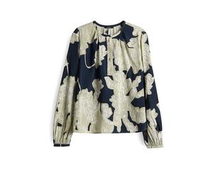 OPUS Blusenshirt FICONA ANALOGUE dunkelblau | 36