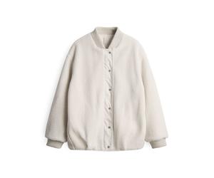 OPUS Collegejacke "Hulda" in Creme - Größe 34 | Damenjacken