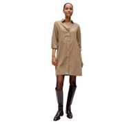 OPUS Cordkleid Damen | Samtige Oberfläche, Mini-Länge, Knopfleiste