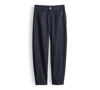 OPUS Damen Barrel | LOLAH Vision Barrel Jeans aus BCI Cotton Mix Mid Rise Dark Rinsed Blue, 36 L28