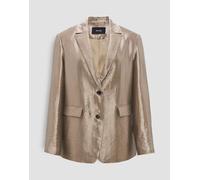 OPUS Damen Blazer | Blazer JELUNA Regular aus glänzendem Viskose Mix warm Taupe, 34