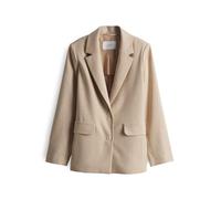 OPUS Damen Blazer | Strukturierter Blazer JAOMI Regular mit Leinen Soft Oat, 34