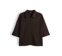 OPUS Damen Blusen/Hemden | Jerseyshirt in Regular Fit Coffee Bean, 36