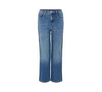 OPUS Damen Boyfriend | Boyfriend Jeans LANI Stripe Mid Rise mit Stretch mid Dynamic Blue, 42 L26