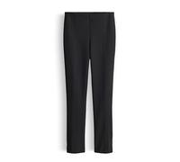 OPUS Damen City Pants | Elvina Night Slim Stretchhose aus Interlock Jersey Black, 42