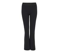OPUS Damen Leggings | Flared Pants ERJA Sporty mit elastischem Gummibund Black, 34