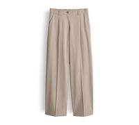 Opus Fashion Stoffhose Maiga - mit Gesäßtasche, leichter Barrel Leg - Taupe Größe 38