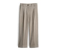 OPUS Damen City Pants | MEERI Herringbone City Pants mit Fischgratmuster Macadamia, 44