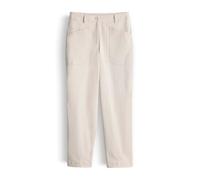 Opus Fashion Hose Melina Urban Relaxed Cargo aus fließendem Mélange Twill Beige Gr. 40