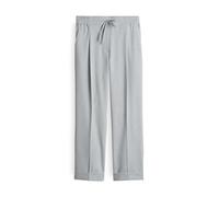 OPUS Damen City Pants | Melosa City Wide verkürzte City Pants mit Komfortbund Hazy Fog Melange, 42
