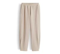 Opus Fashion Damen City-Hose MYHA Flow feine Mélange-Optik Beige Größe 38