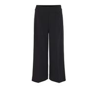 OPUS Damen Culotte | Culotte Misha Satin Wide aus elastischem Viskose Mix Black, 36