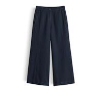 OPUS Damen Culotte | Maiga Flow Culotte aus nachhaltigem ECOVERO™ Viskose Leinen Mix Coal Blue, 36