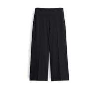 OPUS Damen Culotte | Misha Crepe Wide Culotte aus Viskosekrepp Black, 44