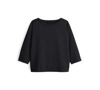 OPUS Damen Dreiviertelarmshirt | SALANE Loose Jerseyshirt mit Fledermausärmeln Black, 38