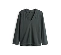 OPUS Damen Dreiviertelarmshirt | SLUTO Loose Jerseyshirt deep Pine, 40