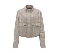 OPUS Damen Jacke | Blouson HEMMA Loose aus Viskose Mix Cocoa, 38