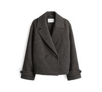OPUS Damen Jacke | HALLYN Regular Cabanjacke aus feinem Wollmix Dark Grape, 38